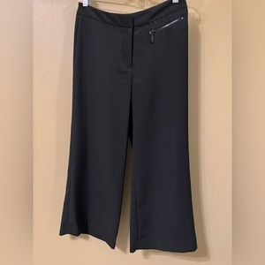 Vince Camuto black polyester cropped pants from Nordstrom